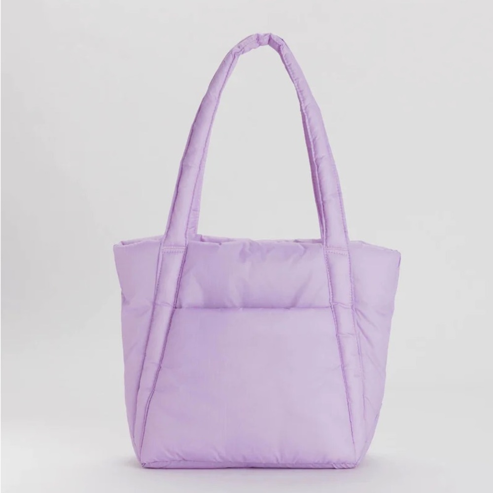 Baggu Puffy Mini Cloud Tote Bag in Dusty Lilac